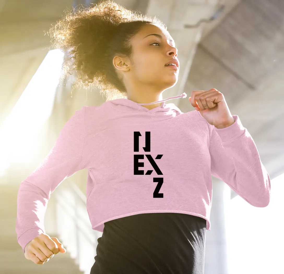 Nexz Beat-Boxer Cropped Hoodie