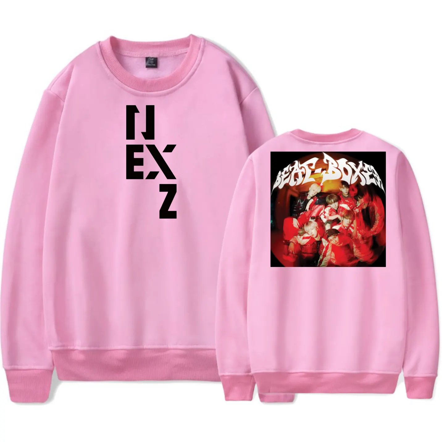 Nexz Beat-Boxer Sweatshirt - Pink