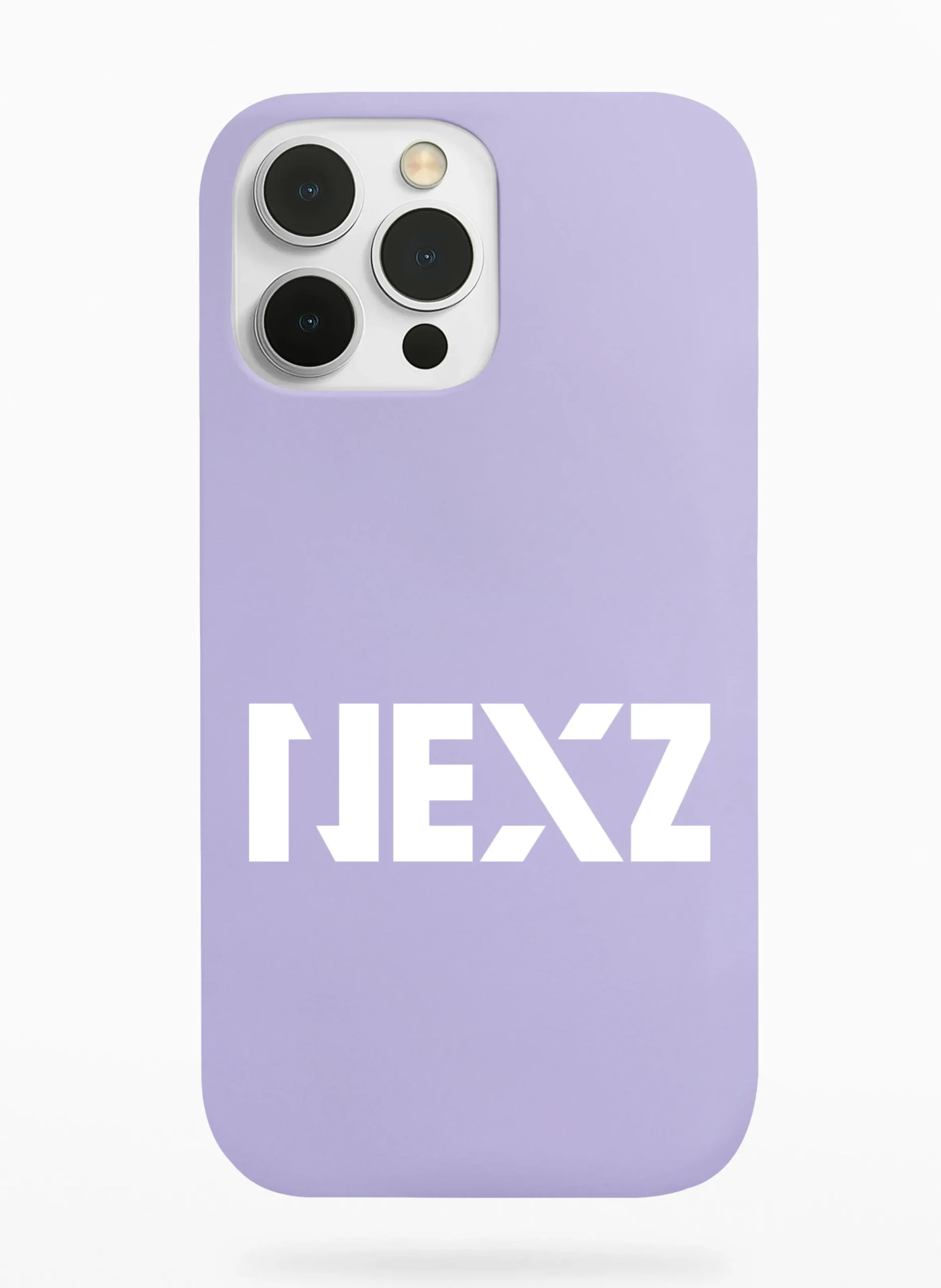 Nexz Block Logo Phone Case - Lavender, Apple iPhone 18