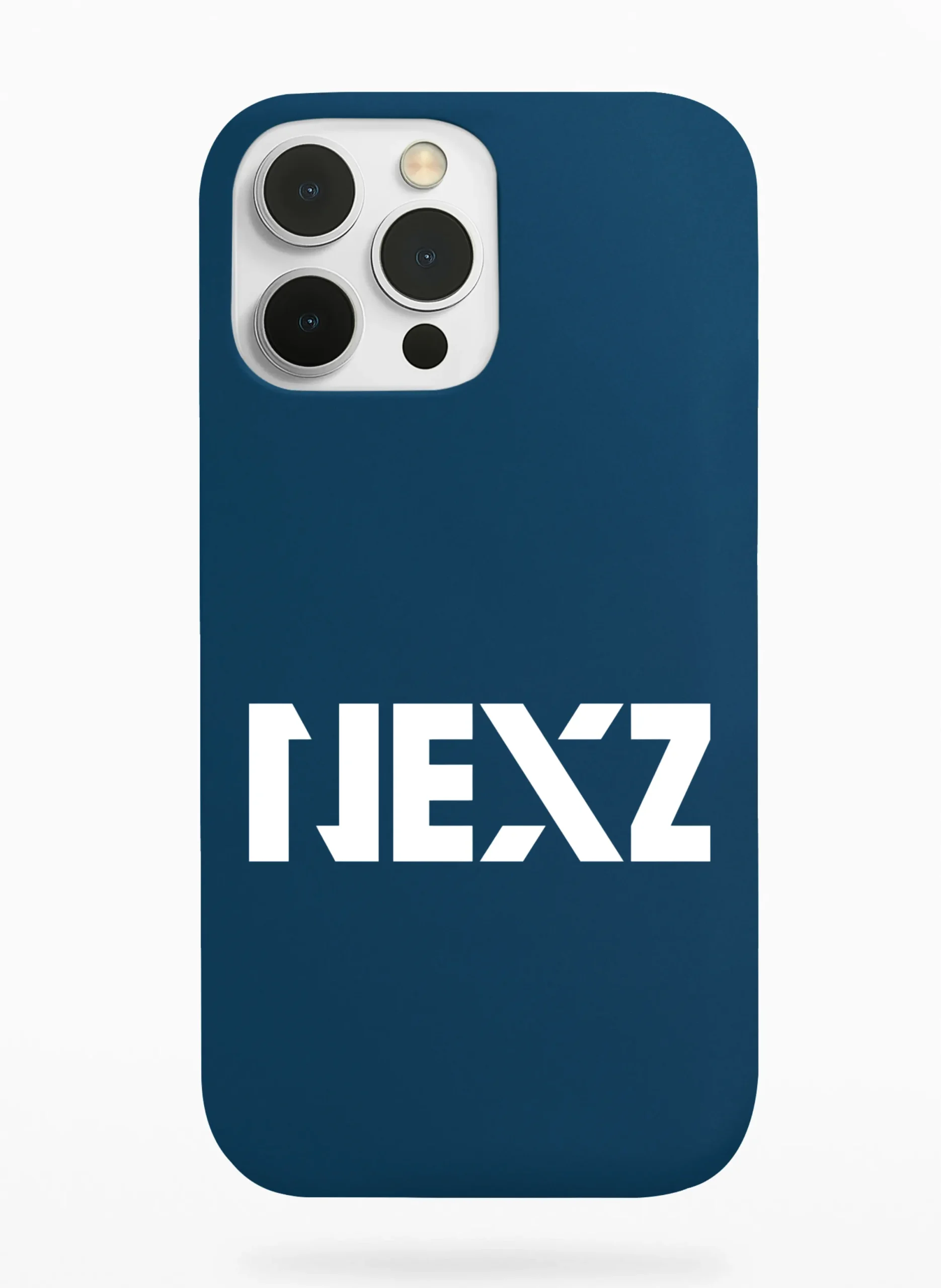 Nexz Block Logo Phone Case - Teal, Apple iPhone 18