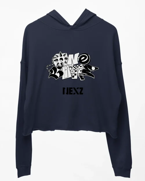 Nexz Hellmate Cropped Hoodie