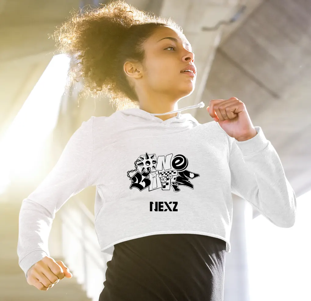 Nexz Hellmate Cropped Hoodie
