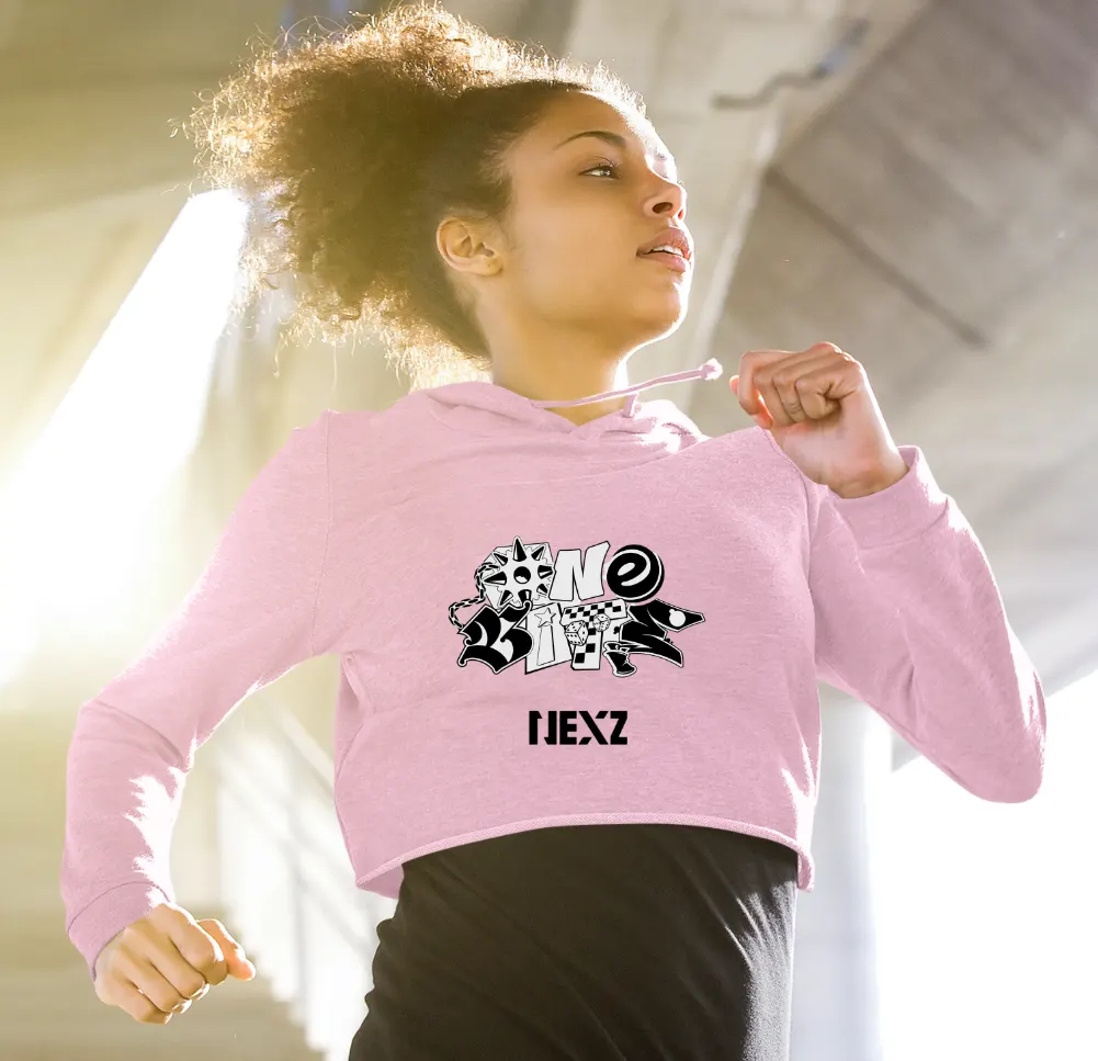 Nexz Hellmate Cropped Hoodie