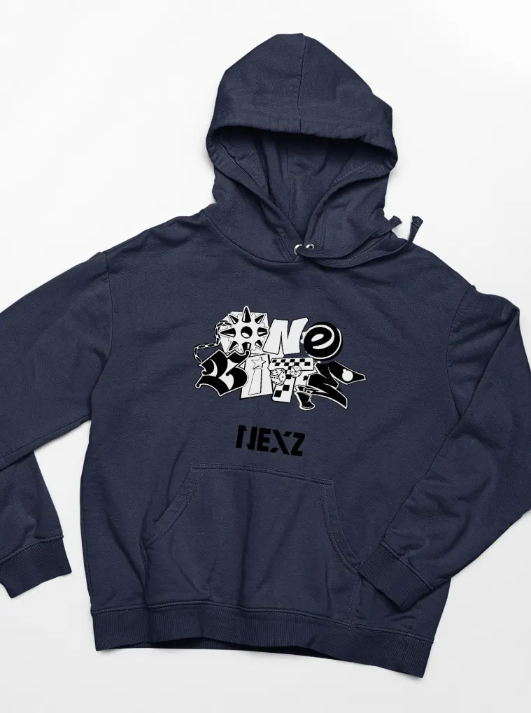 Nexz Hellmate Hoodie - Blue