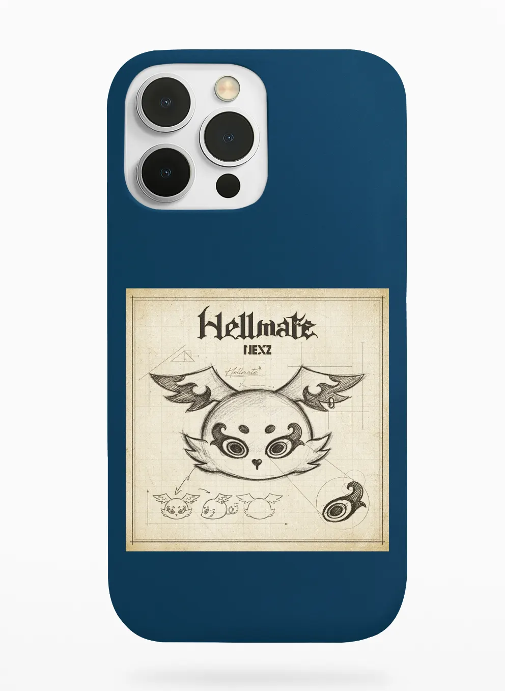 Nexz Hellmate Phone Case - Teal, Apple iPhone 18
