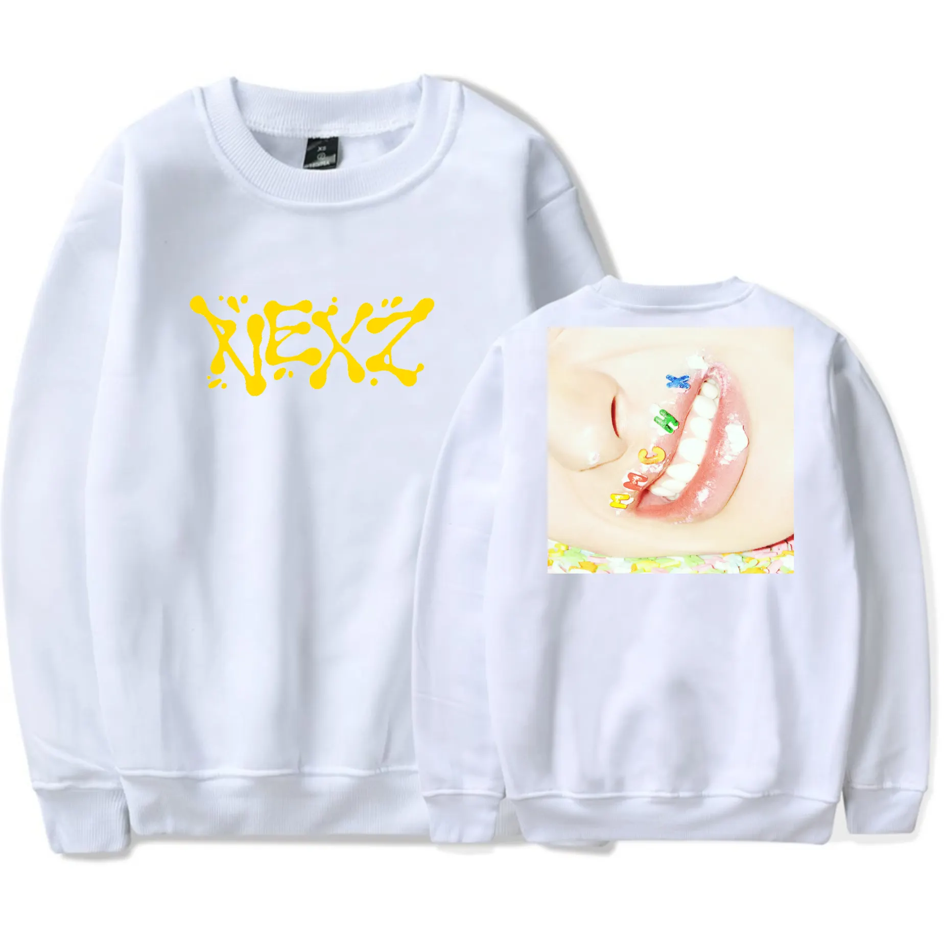 Nexz Mmchk Sweatshirt - White