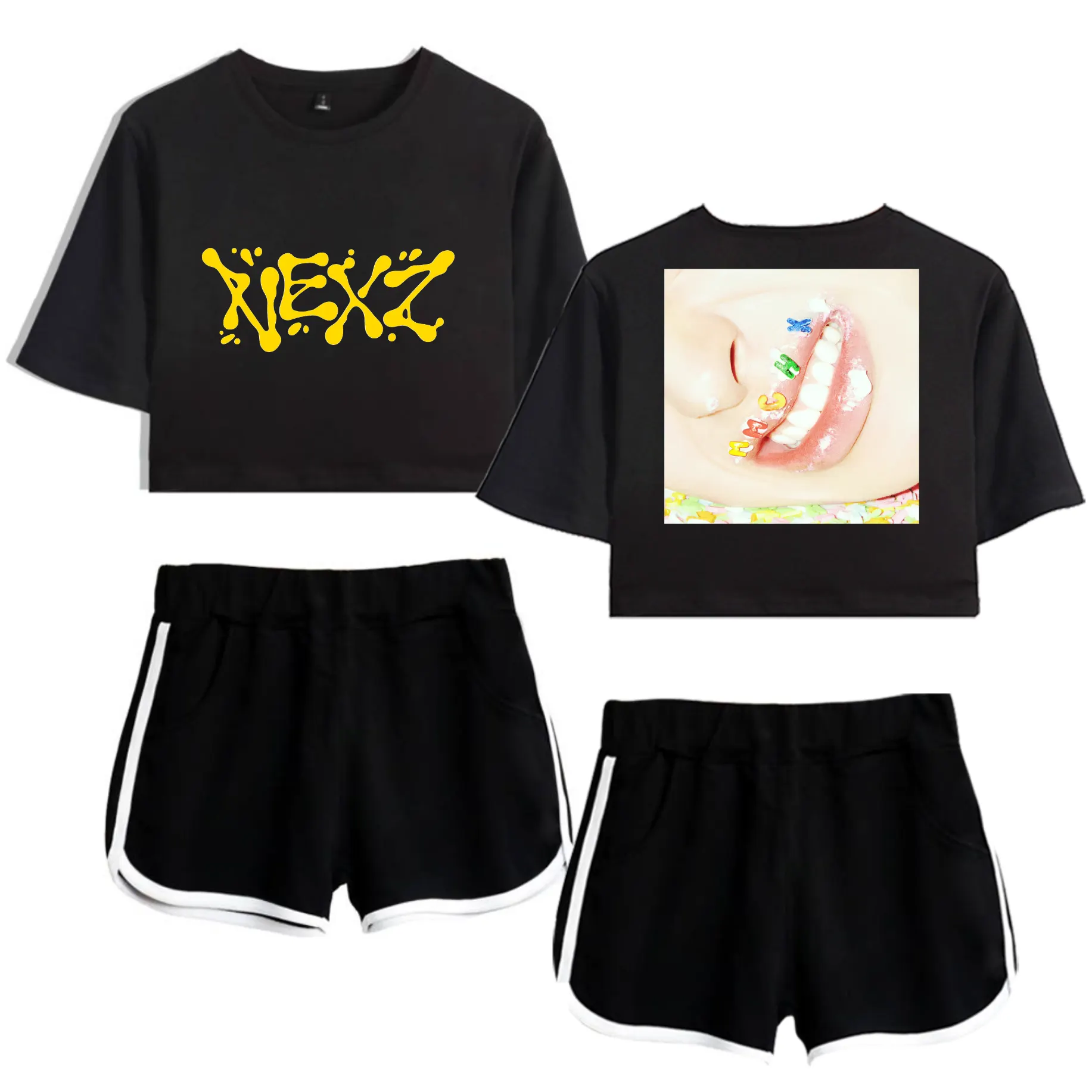 Nexz Mmchk Tracksuit - Black-Black