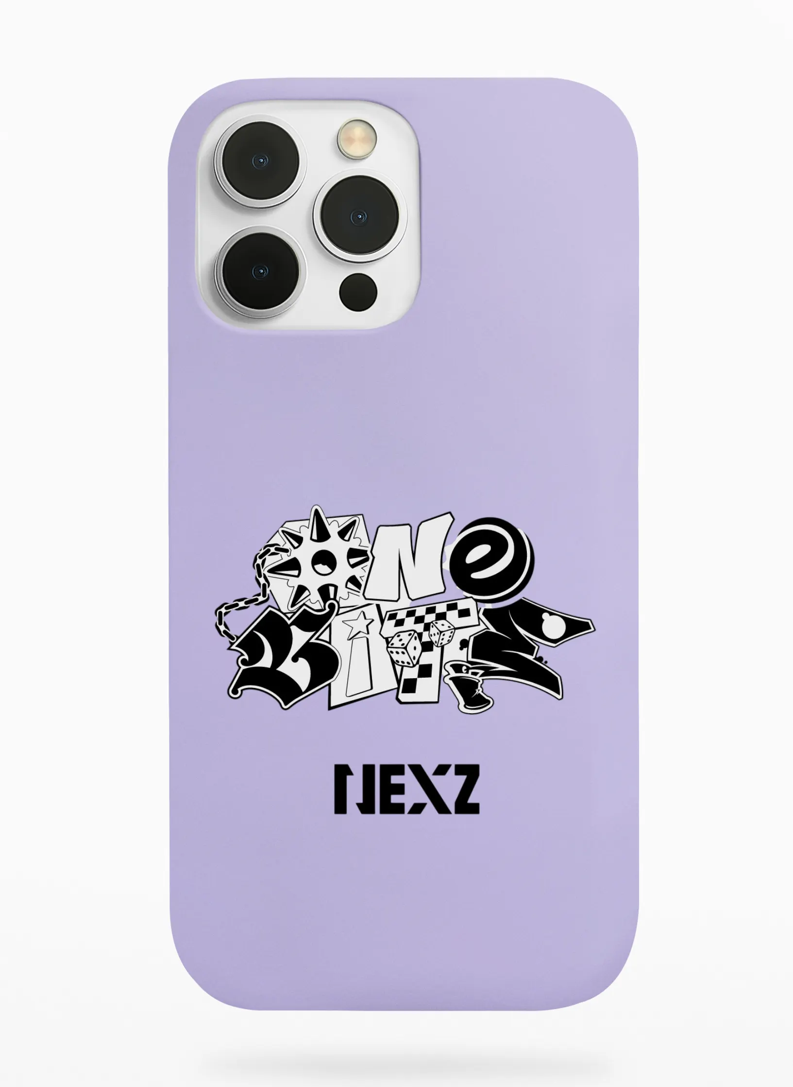Nexz One Bite Phone Case - Lavender, Apple iPhone 18