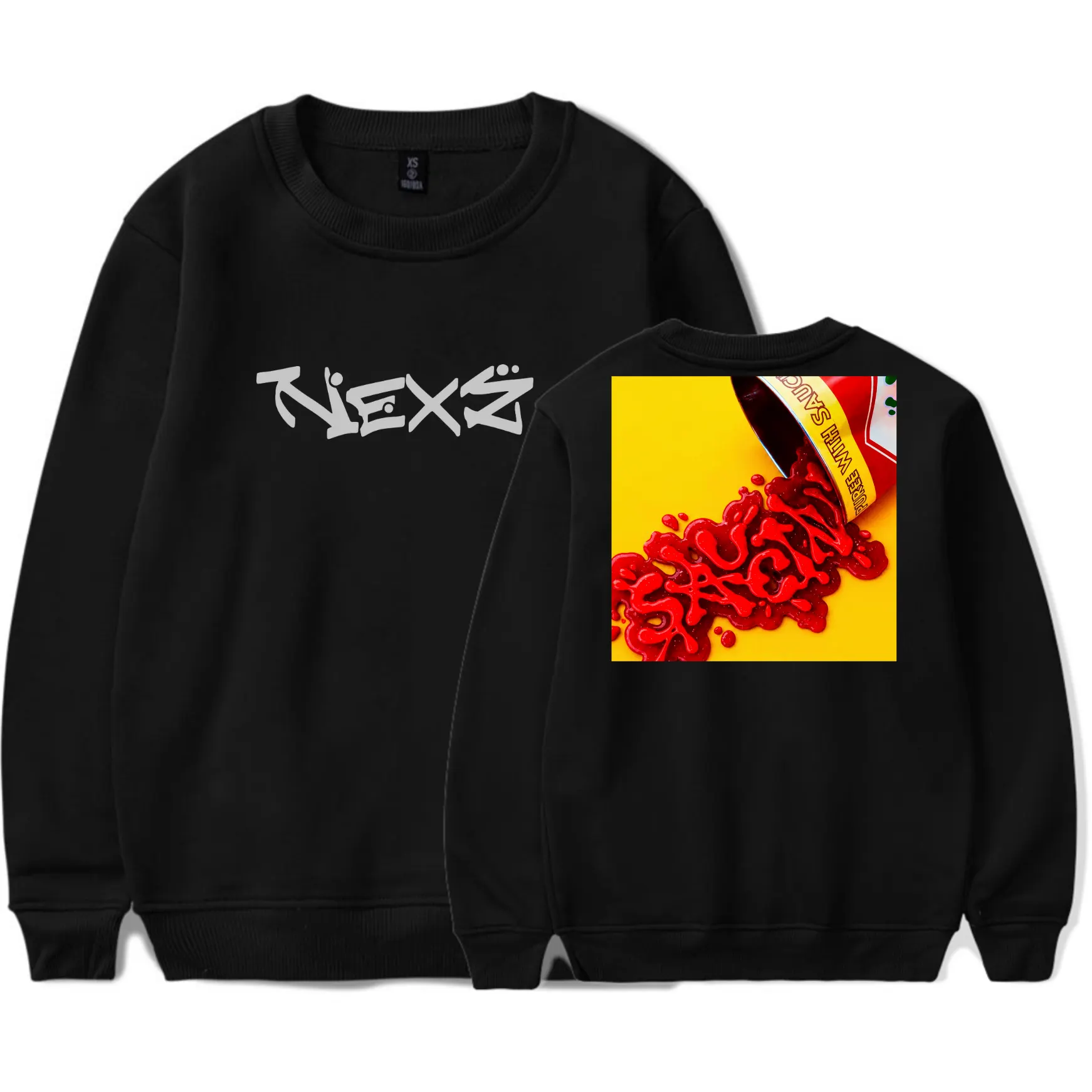 Nexz Saucin' Sweatshirt - Black