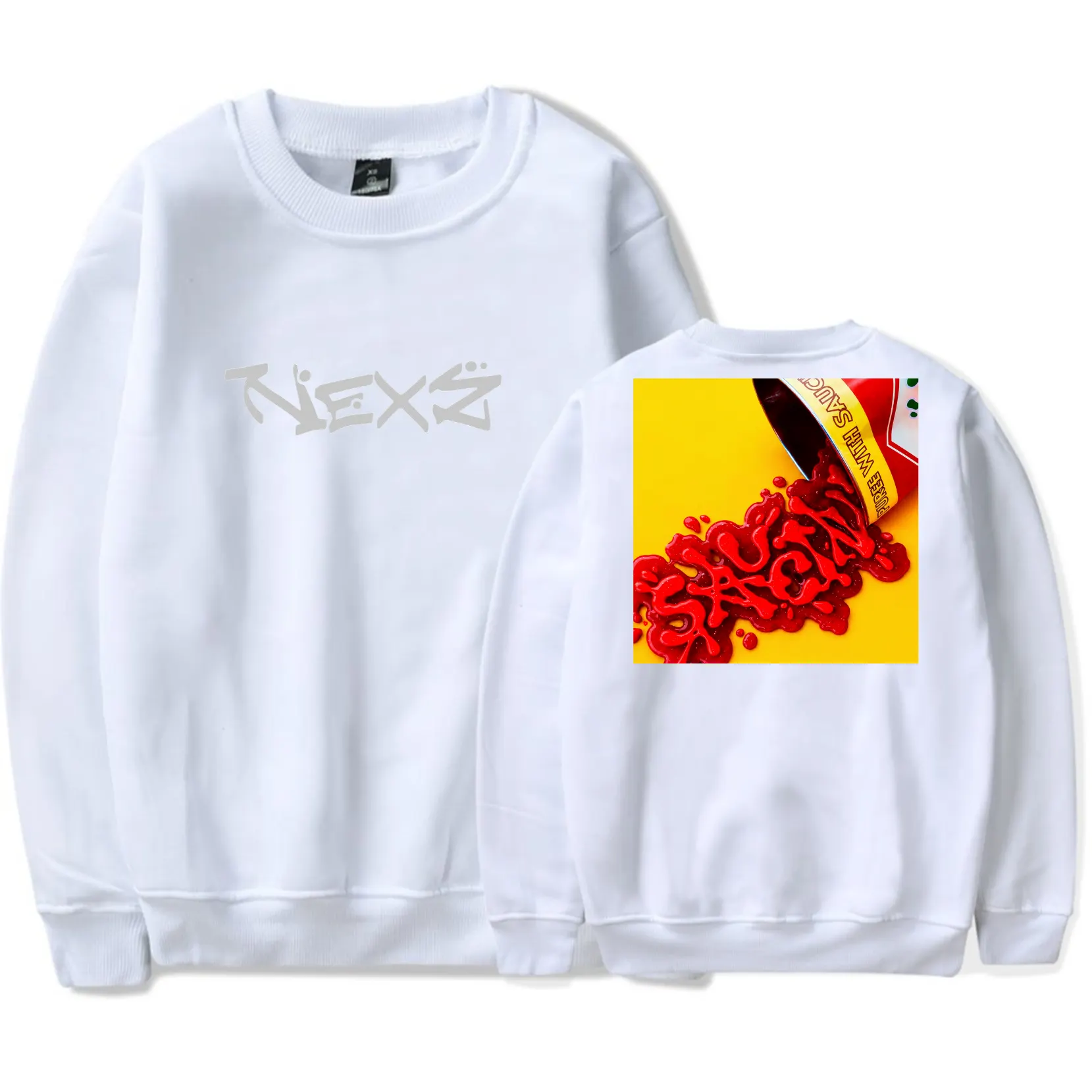 Nexz Saucin' Sweatshirt - White