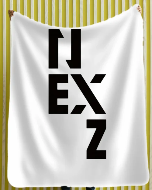 Nexz Stacked Logo Blanket